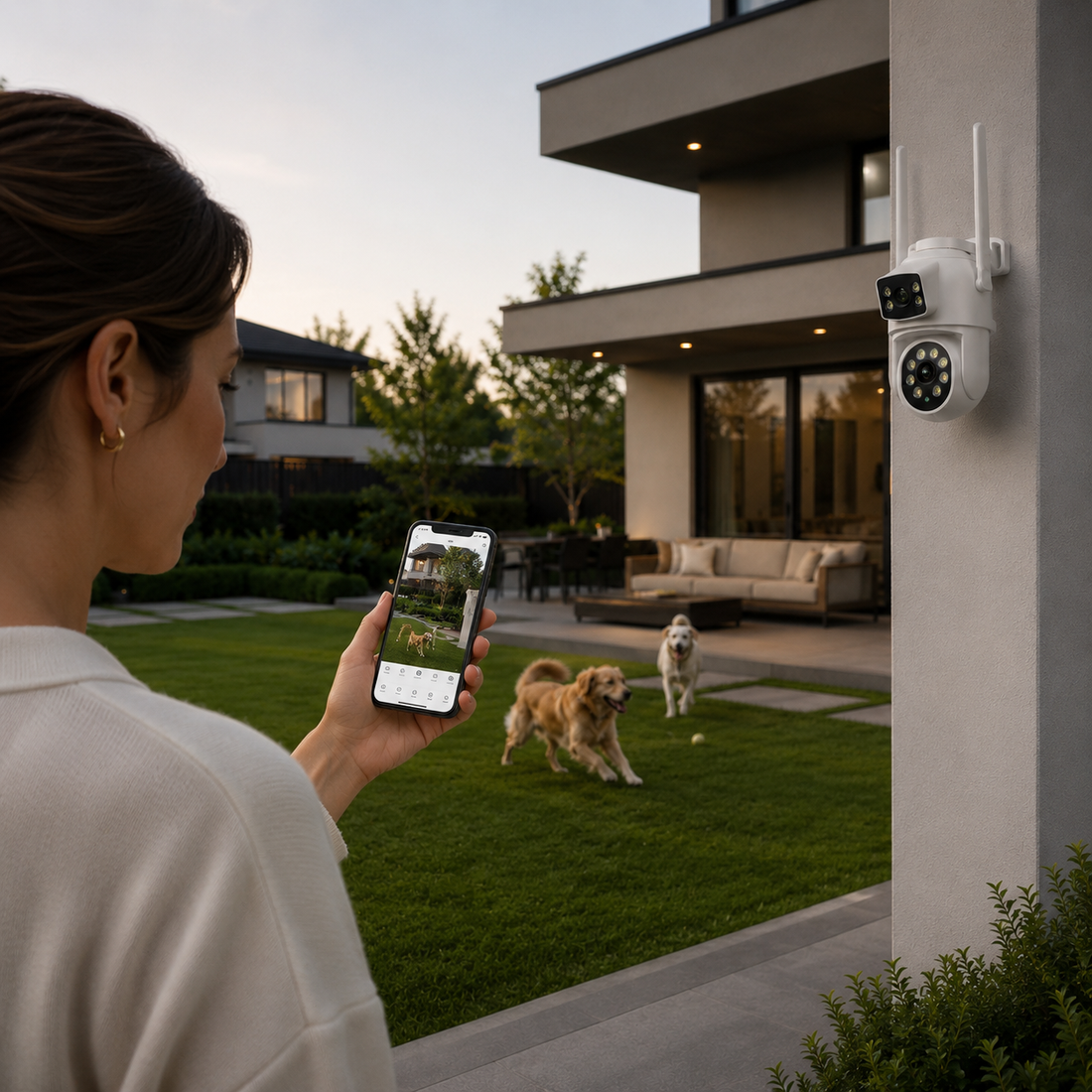 4K Outdoor Smart Camera