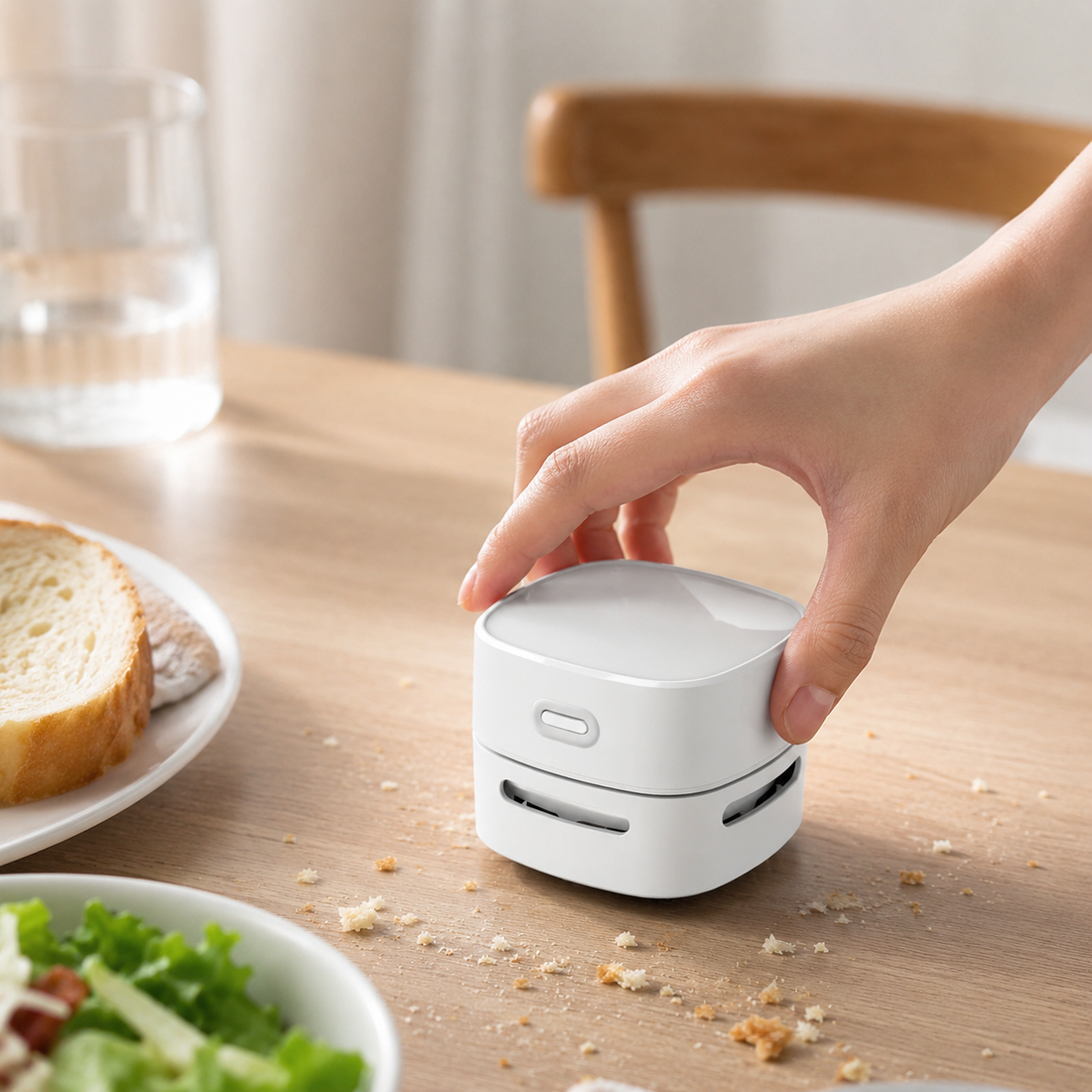 Wireless Mini Desktop Vacuum Cleaner for Desk & Home Office