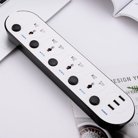 Extensão Elétrica Schuko com Portas USB — Carregue Tudo num Só Sítio