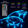 Fita LED RGB 20 m com Comando 44 Teclas — Ilumine Qualquer Divisão