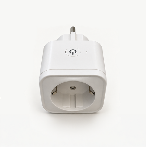 Tomada Inteligente Wi-Fi Schuko com Controlo por Aplicação e Voz