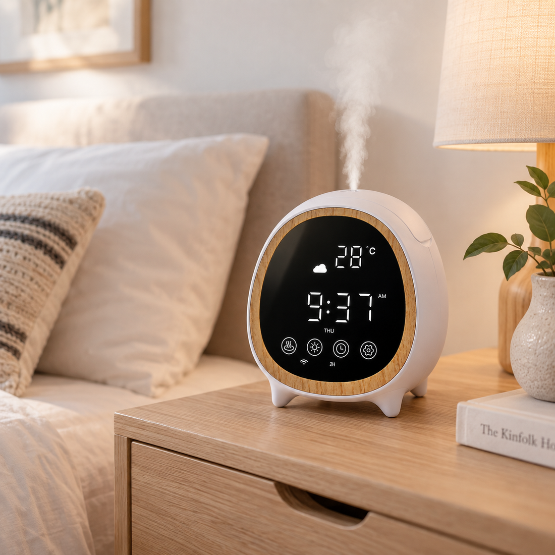 Difusor de aromas Wi-Fi com relógio, imagem 5