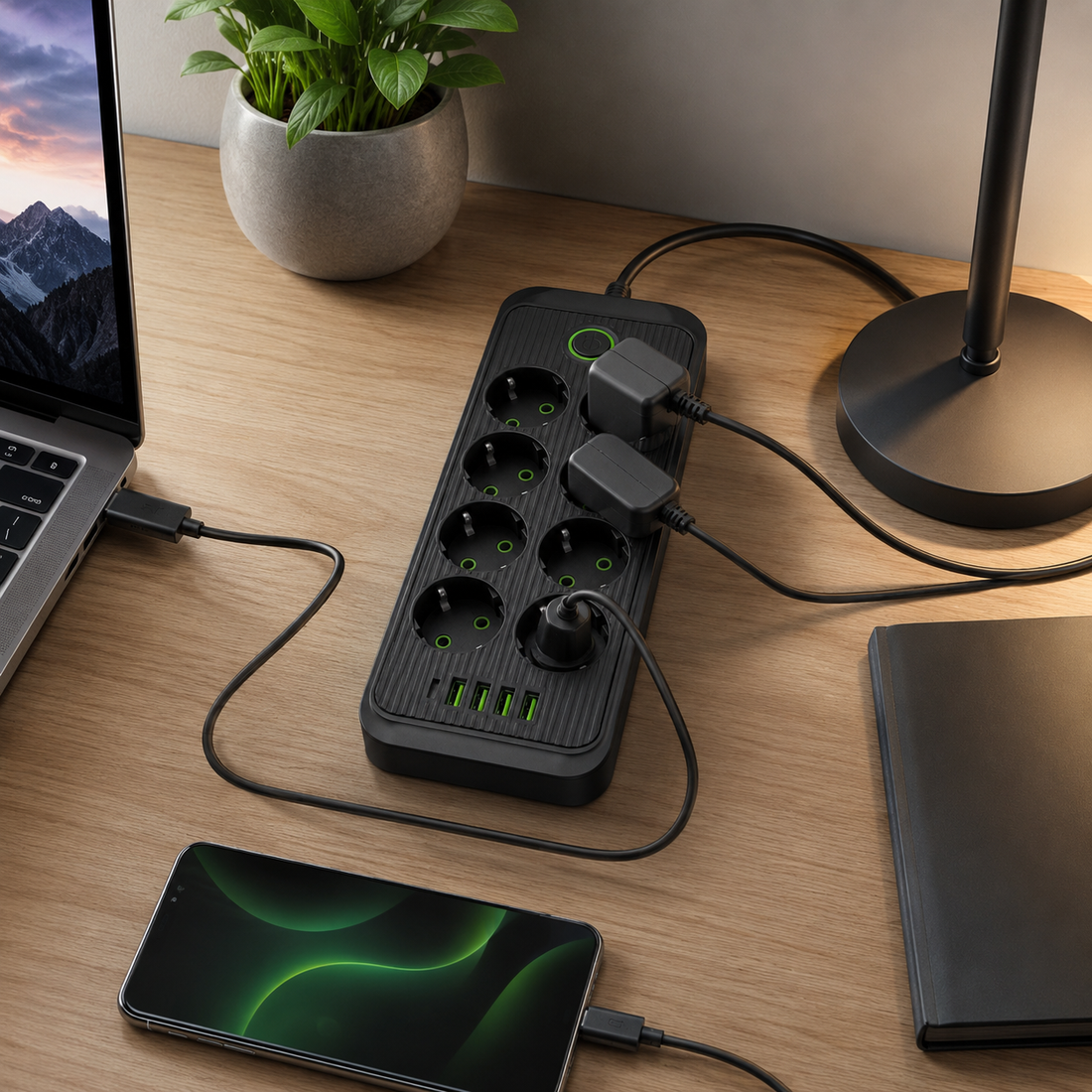 Smart EU Power Strip